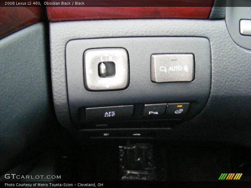 Obsidian Black / Black 2008 Lexus LS 460