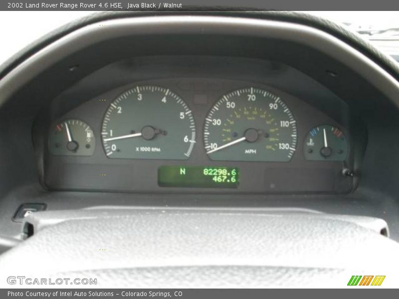 Java Black / Walnut 2002 Land Rover Range Rover 4.6 HSE