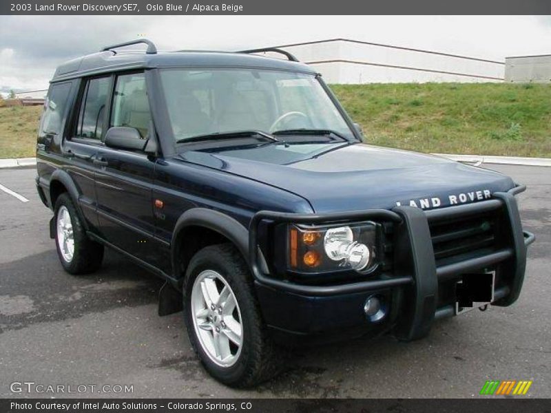 Oslo Blue / Alpaca Beige 2003 Land Rover Discovery SE7
