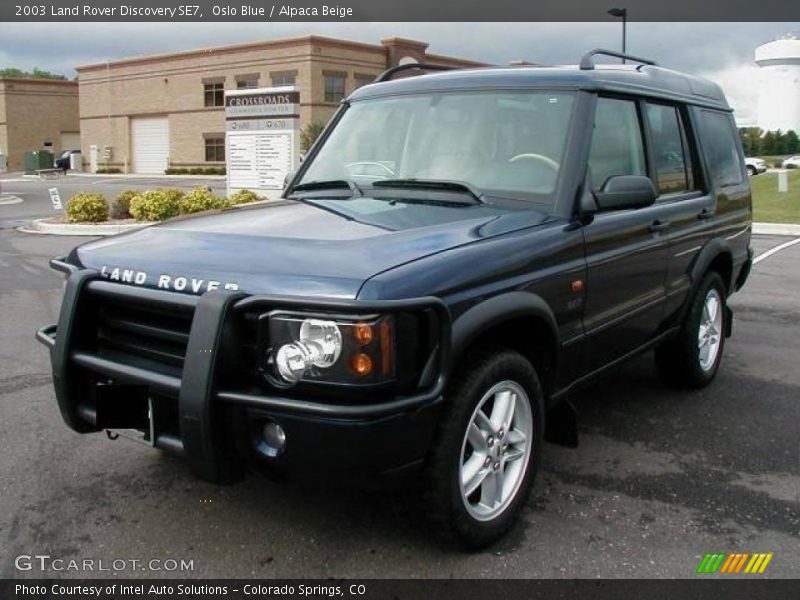 Oslo Blue / Alpaca Beige 2003 Land Rover Discovery SE7