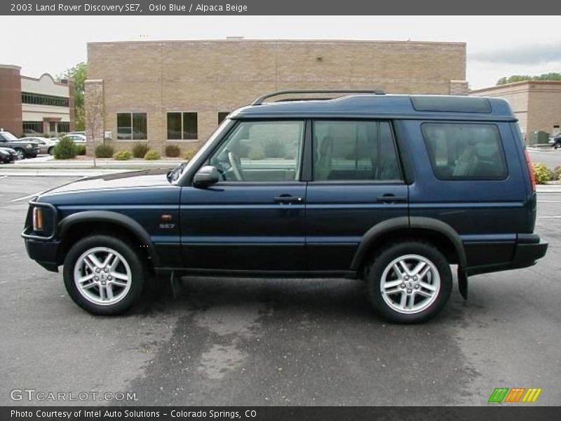 Oslo Blue / Alpaca Beige 2003 Land Rover Discovery SE7