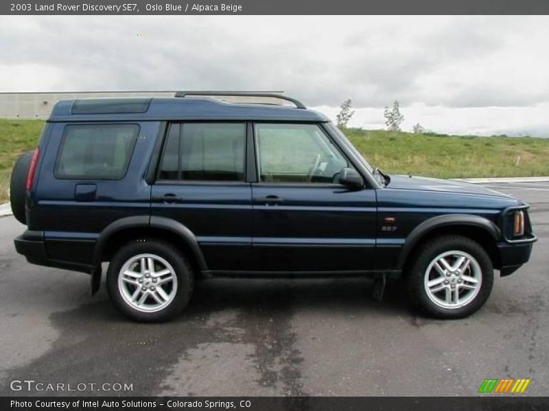 Oslo Blue / Alpaca Beige 2003 Land Rover Discovery SE7