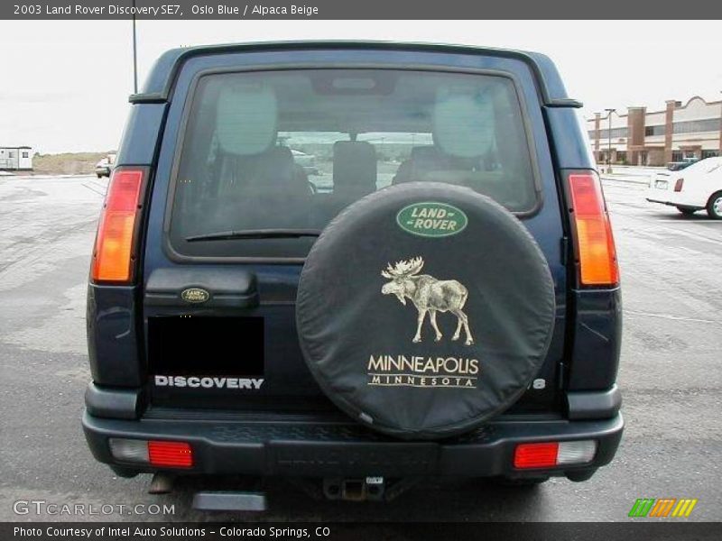 Oslo Blue / Alpaca Beige 2003 Land Rover Discovery SE7