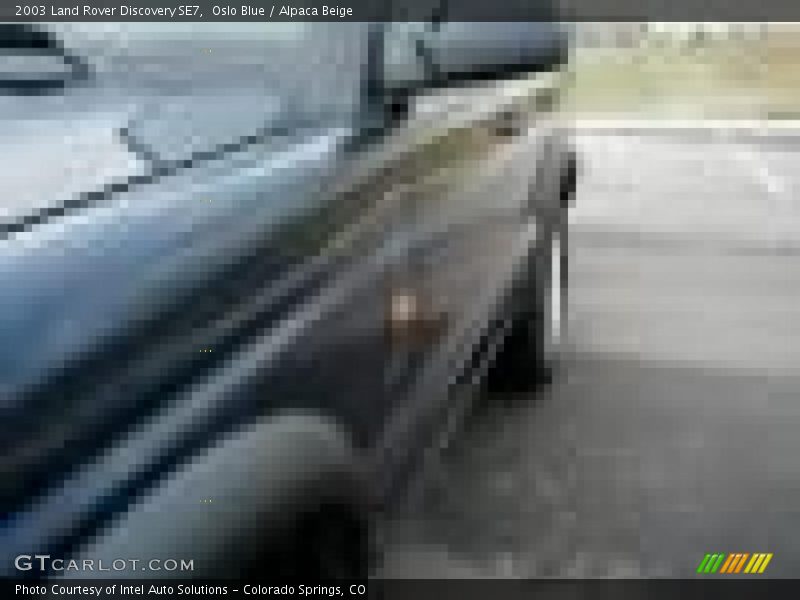 Oslo Blue / Alpaca Beige 2003 Land Rover Discovery SE7