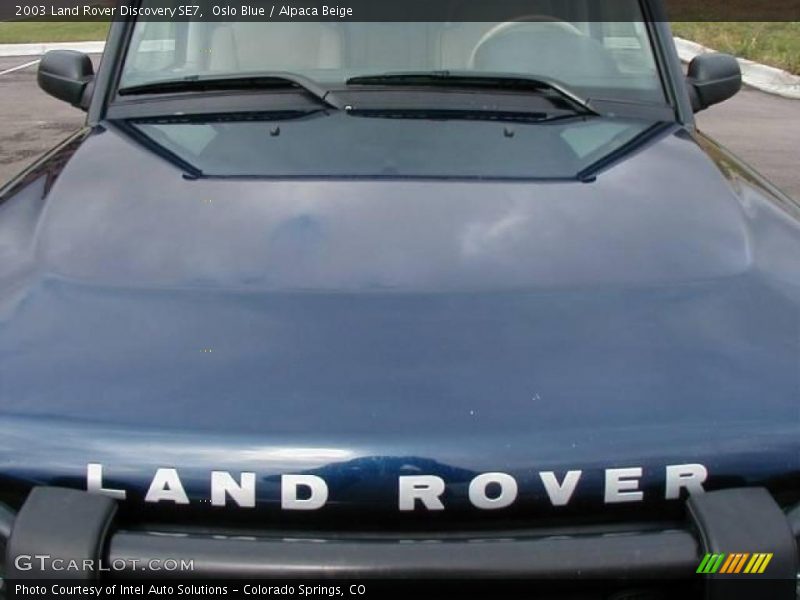 Oslo Blue / Alpaca Beige 2003 Land Rover Discovery SE7