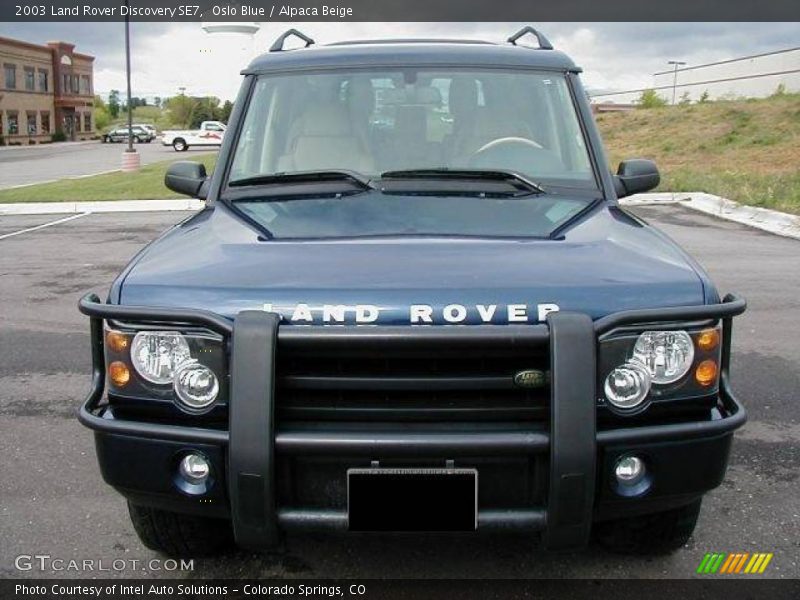 Oslo Blue / Alpaca Beige 2003 Land Rover Discovery SE7