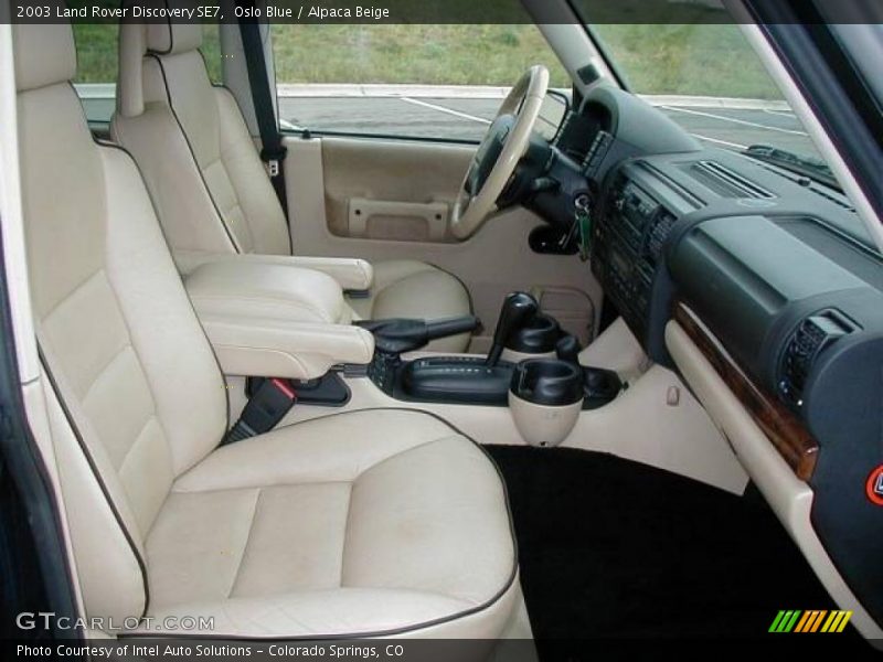 Oslo Blue / Alpaca Beige 2003 Land Rover Discovery SE7