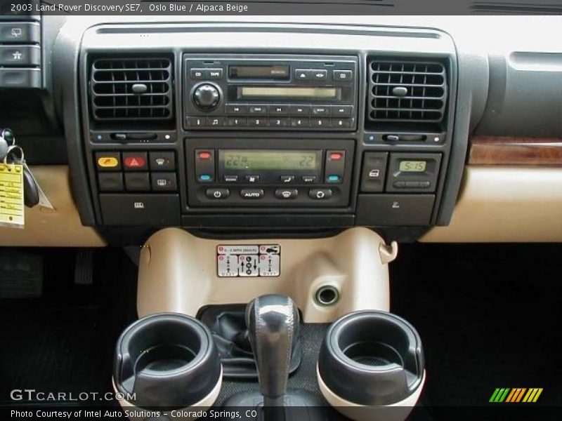 Oslo Blue / Alpaca Beige 2003 Land Rover Discovery SE7