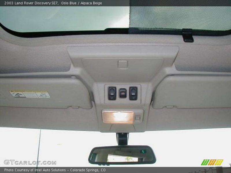 Oslo Blue / Alpaca Beige 2003 Land Rover Discovery SE7