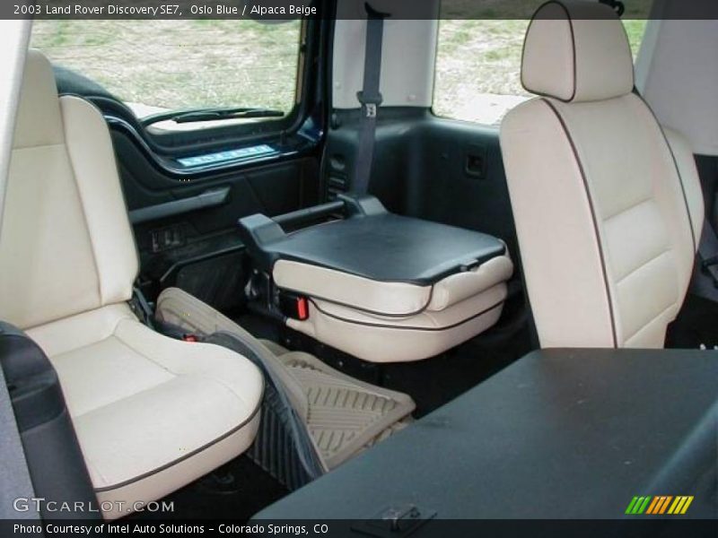 Oslo Blue / Alpaca Beige 2003 Land Rover Discovery SE7