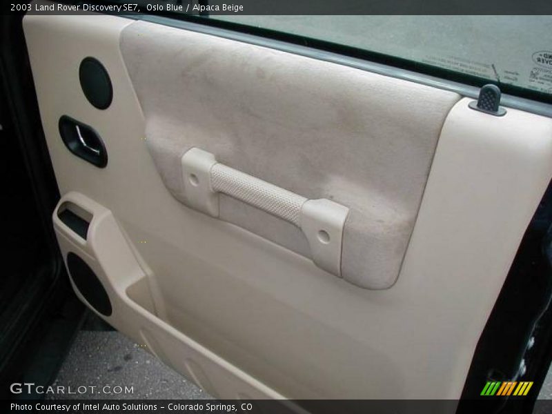 Oslo Blue / Alpaca Beige 2003 Land Rover Discovery SE7