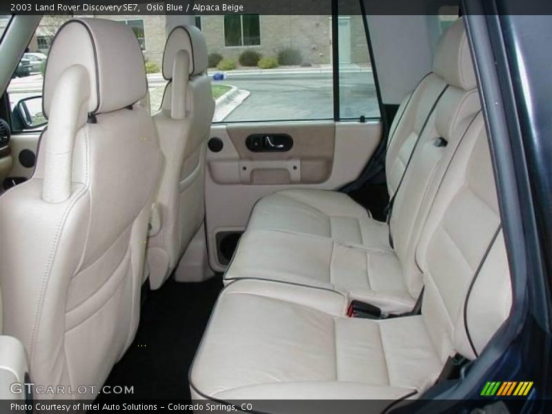 Oslo Blue / Alpaca Beige 2003 Land Rover Discovery SE7
