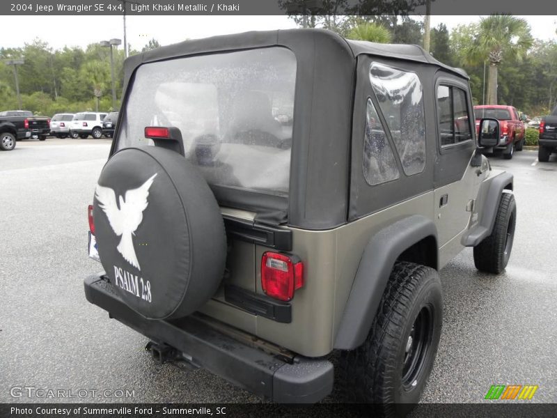 Light Khaki Metallic / Khaki 2004 Jeep Wrangler SE 4x4