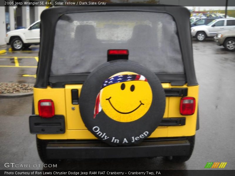 Solar Yellow / Dark Slate Gray 2006 Jeep Wrangler SE 4x4