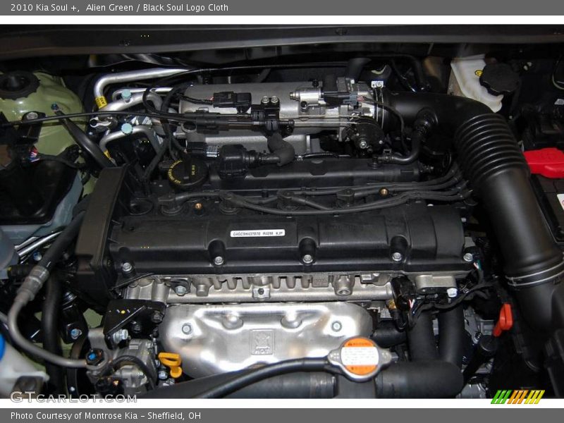 Alien Green / Black Soul Logo Cloth 2010 Kia Soul +
