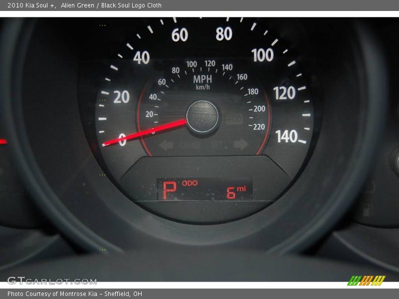 Alien Green / Black Soul Logo Cloth 2010 Kia Soul +