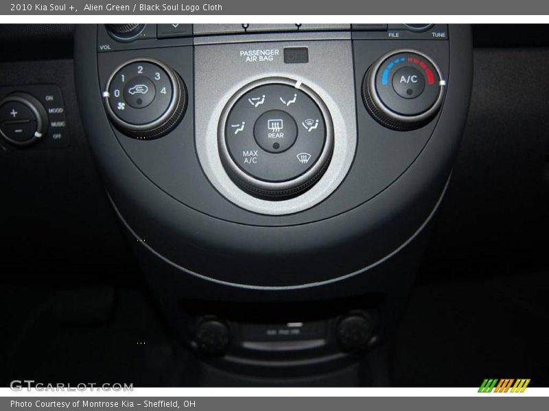 Alien Green / Black Soul Logo Cloth 2010 Kia Soul +