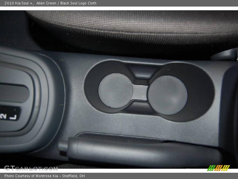 Alien Green / Black Soul Logo Cloth 2010 Kia Soul +