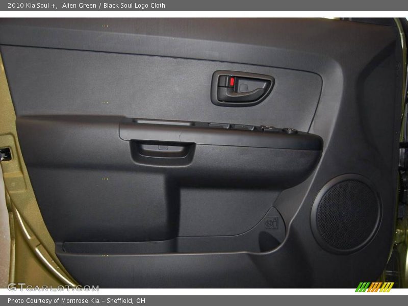 Alien Green / Black Soul Logo Cloth 2010 Kia Soul +
