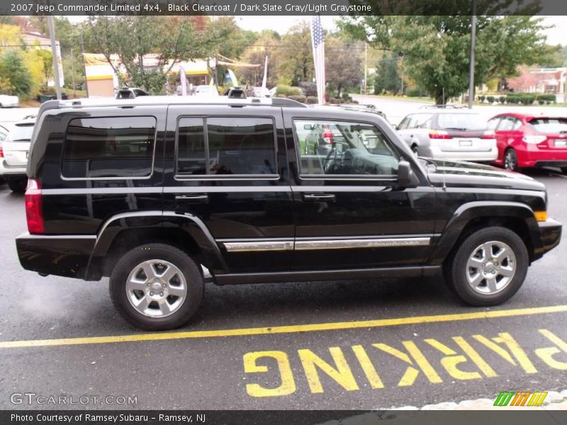 Black Clearcoat / Dark Slate Gray/Light Graystone 2007 Jeep Commander Limited 4x4