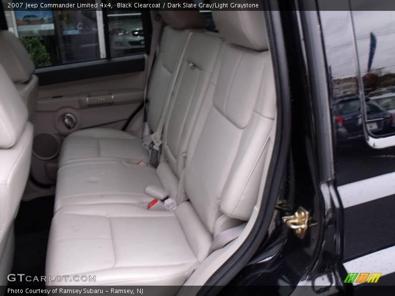 Black Clearcoat / Dark Slate Gray/Light Graystone 2007 Jeep Commander Limited 4x4