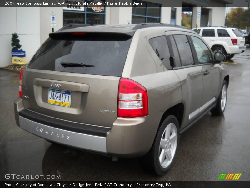 Light Khaki Metallic / Pastel Pebble Beige 2007 Jeep Compass Limited 4x4