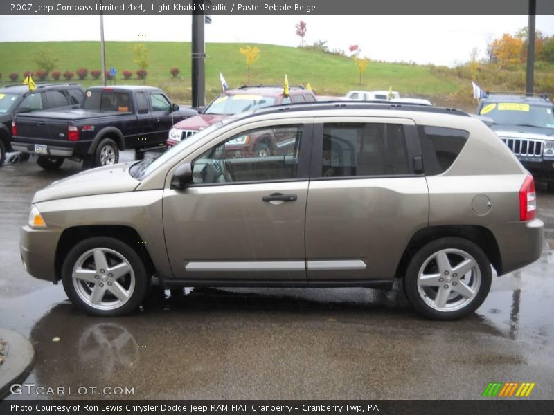 Light Khaki Metallic / Pastel Pebble Beige 2007 Jeep Compass Limited 4x4
