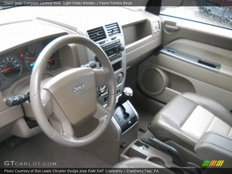 Light Khaki Metallic / Pastel Pebble Beige 2007 Jeep Compass Limited 4x4
