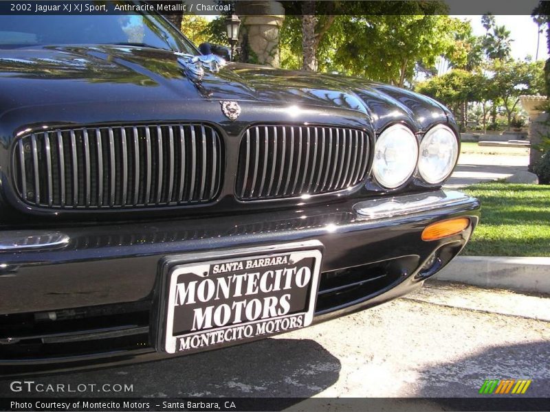 Anthracite Metallic / Charcoal 2002 Jaguar XJ XJ Sport