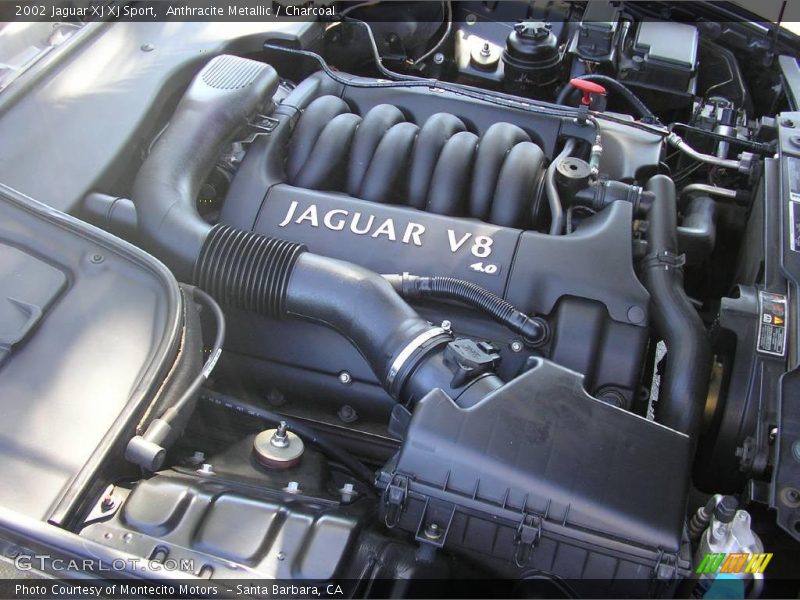 Anthracite Metallic / Charcoal 2002 Jaguar XJ XJ Sport