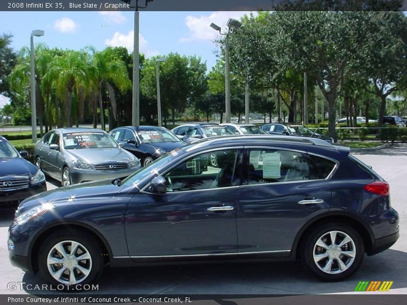 Blue Slate / Graphite 2008 Infiniti EX 35