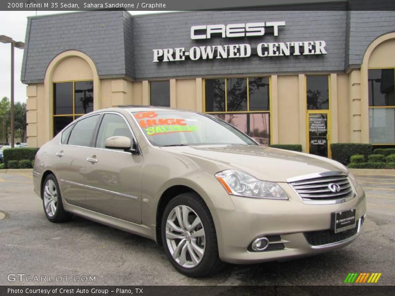 Sahara Sandstone / Graphite 2008 Infiniti M 35 Sedan