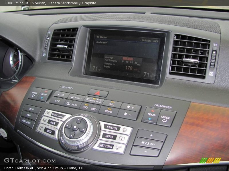 Sahara Sandstone / Graphite 2008 Infiniti M 35 Sedan