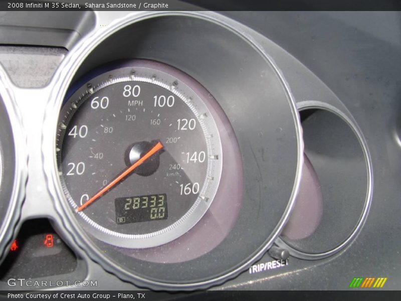 Sahara Sandstone / Graphite 2008 Infiniti M 35 Sedan