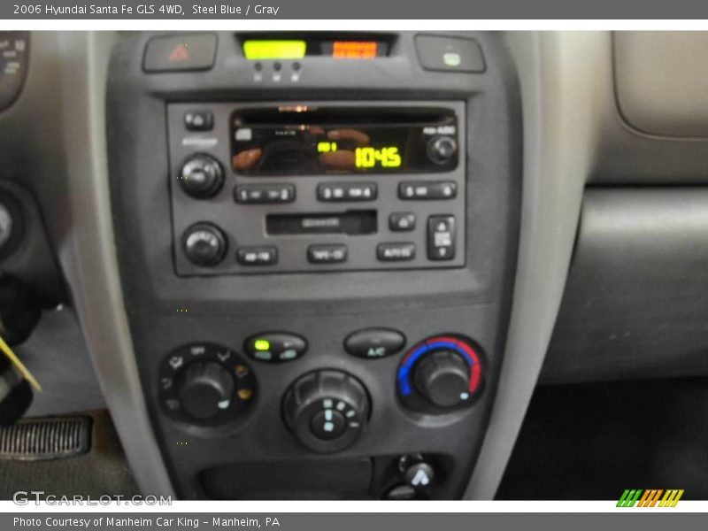 Steel Blue / Gray 2006 Hyundai Santa Fe GLS 4WD