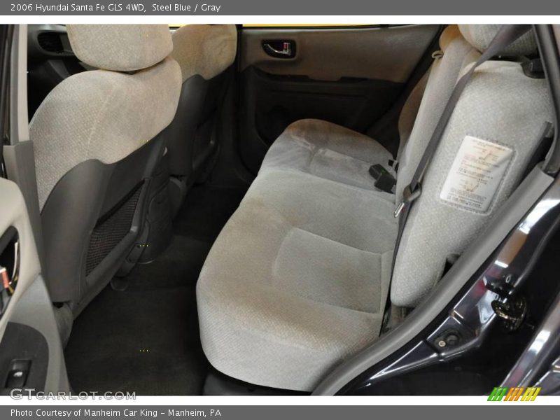 Steel Blue / Gray 2006 Hyundai Santa Fe GLS 4WD