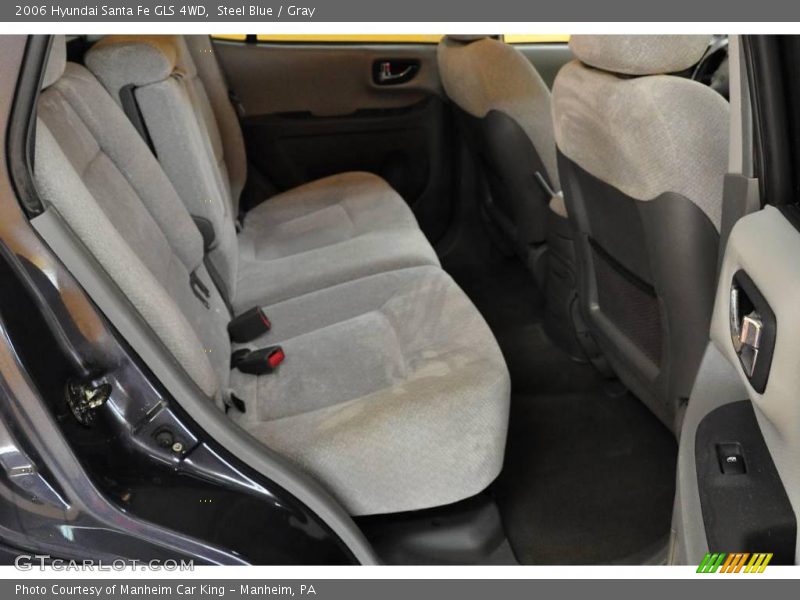 Steel Blue / Gray 2006 Hyundai Santa Fe GLS 4WD