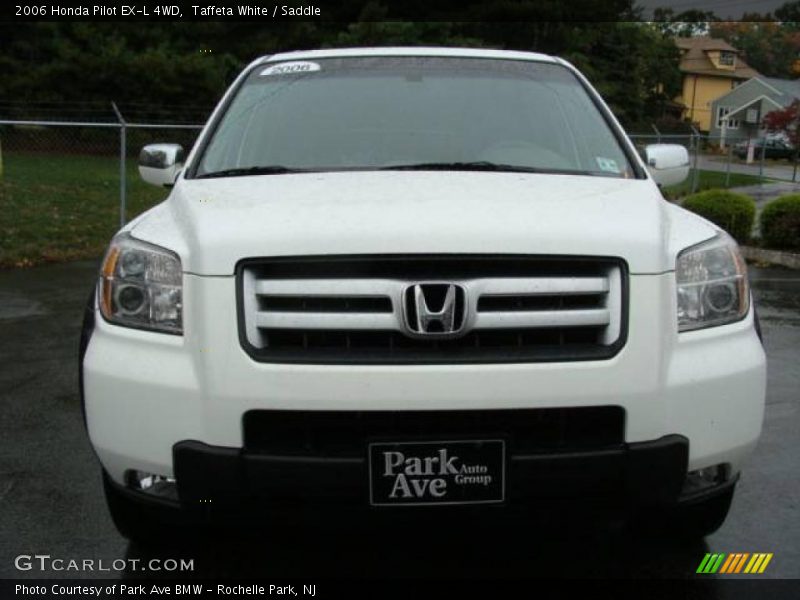 Taffeta White / Saddle 2006 Honda Pilot EX-L 4WD