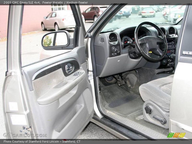 Pewter Metallic / Medium Pewter 2003 GMC Envoy SLE 4x4