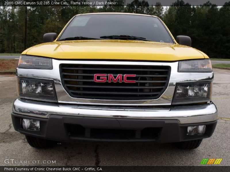 Flame Yellow / Dark Pewter 2006 GMC Canyon SLE Z85 Crew Cab