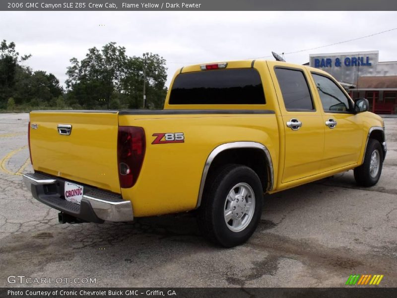Flame Yellow / Dark Pewter 2006 GMC Canyon SLE Z85 Crew Cab