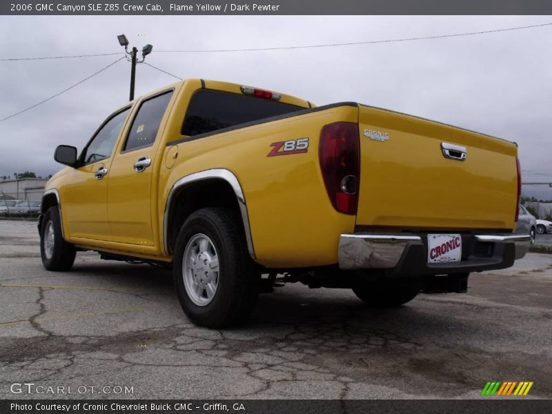 Flame Yellow / Dark Pewter 2006 GMC Canyon SLE Z85 Crew Cab