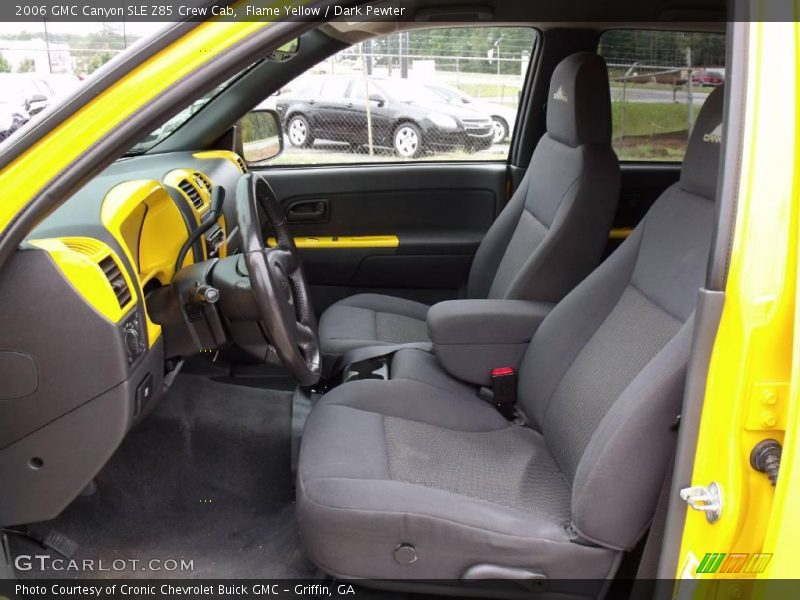 Flame Yellow / Dark Pewter 2006 GMC Canyon SLE Z85 Crew Cab