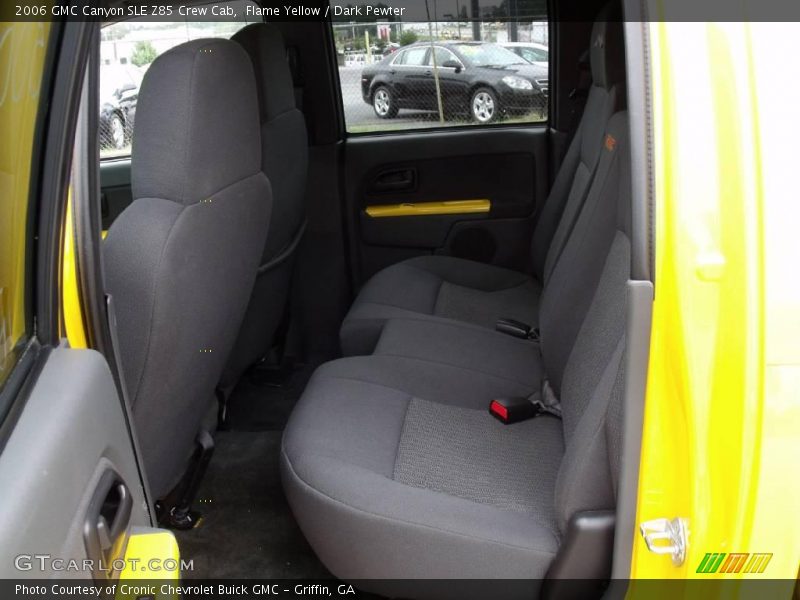 Flame Yellow / Dark Pewter 2006 GMC Canyon SLE Z85 Crew Cab