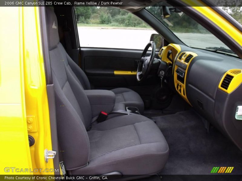 Flame Yellow / Dark Pewter 2006 GMC Canyon SLE Z85 Crew Cab