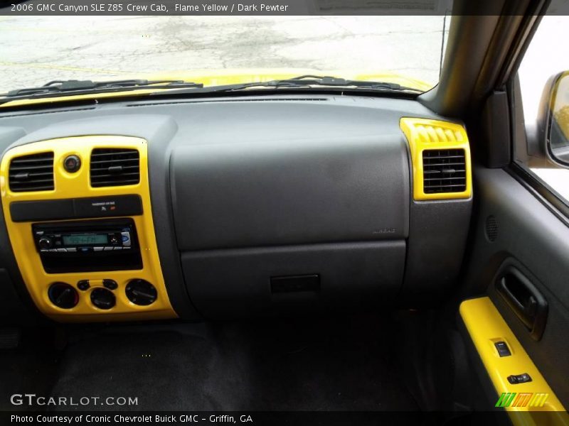 Flame Yellow / Dark Pewter 2006 GMC Canyon SLE Z85 Crew Cab