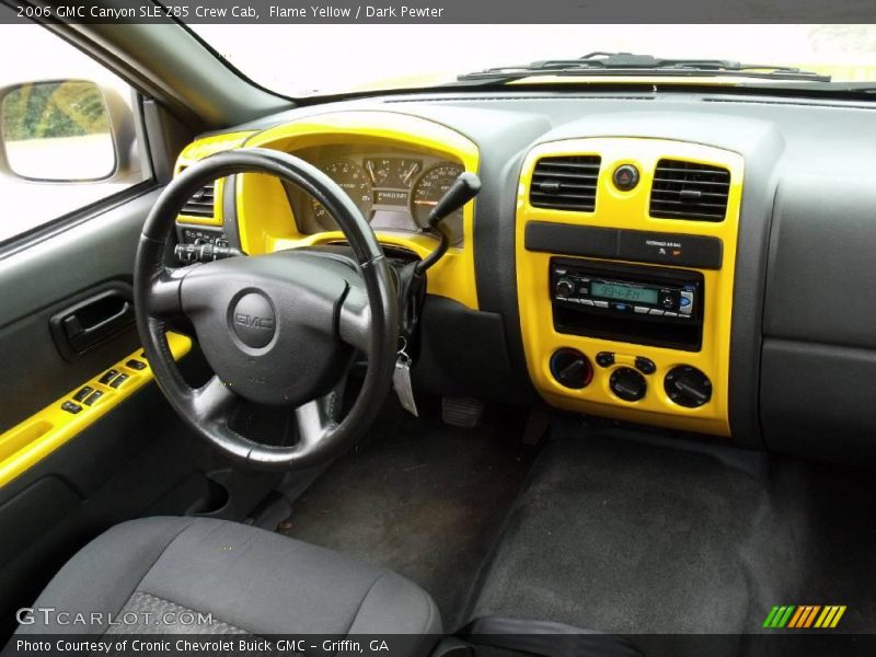 Flame Yellow / Dark Pewter 2006 GMC Canyon SLE Z85 Crew Cab