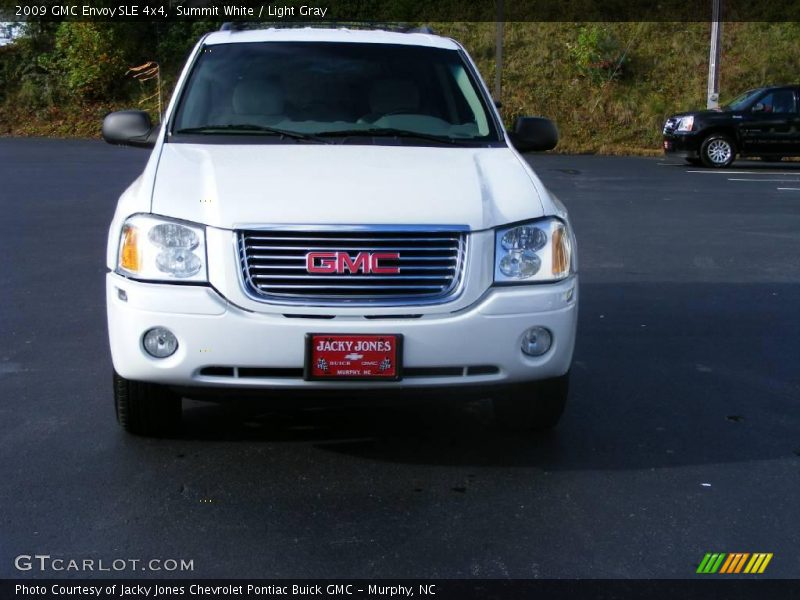 Summit White / Light Gray 2009 GMC Envoy SLE 4x4