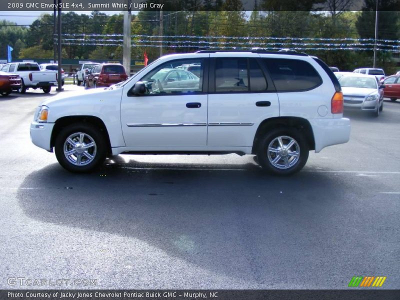 Summit White / Light Gray 2009 GMC Envoy SLE 4x4