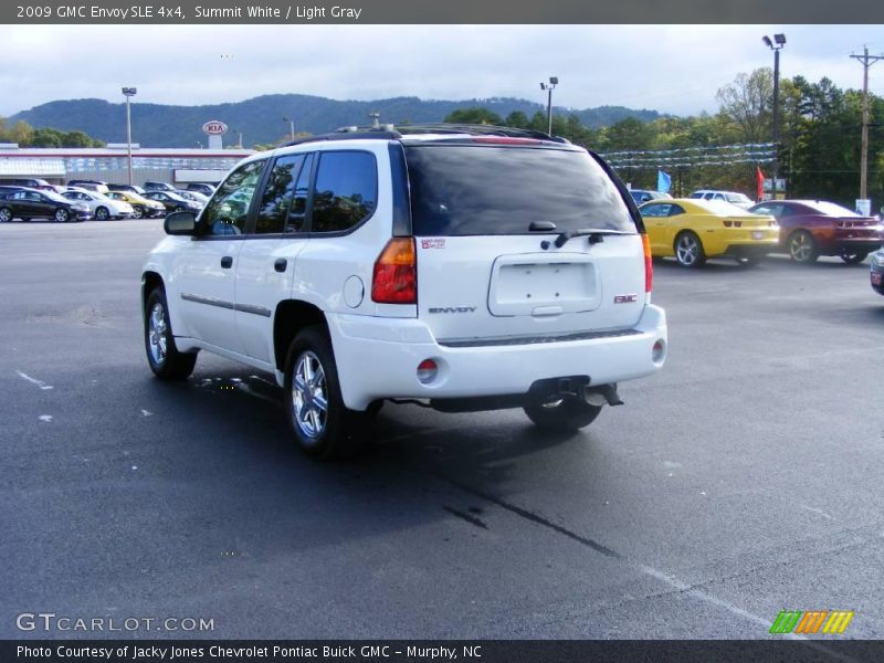 Summit White / Light Gray 2009 GMC Envoy SLE 4x4